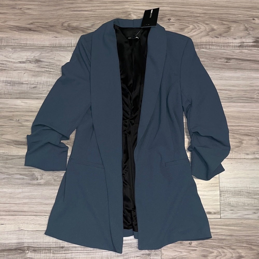 Fashion Nova Blue Blazer